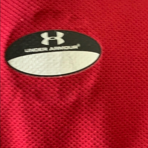 🍎Red Under Armour Long Sleeved Shirt🍎 - Picture 6 of 7